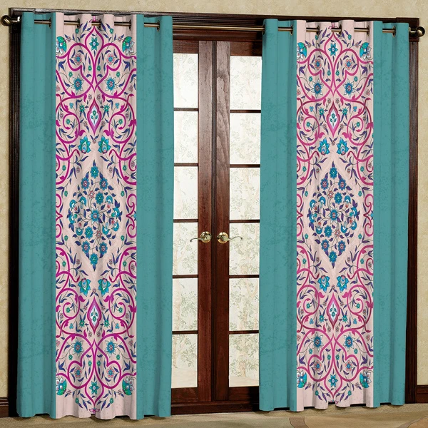 پرده پانچی کد 5707 سایز 280x140 سانتی متر