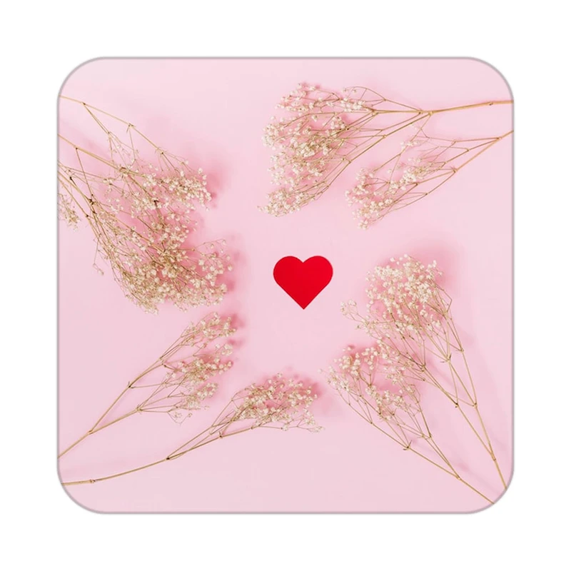 زیر لیوانی کاکتی طرح عاشقانه مدل mp37142