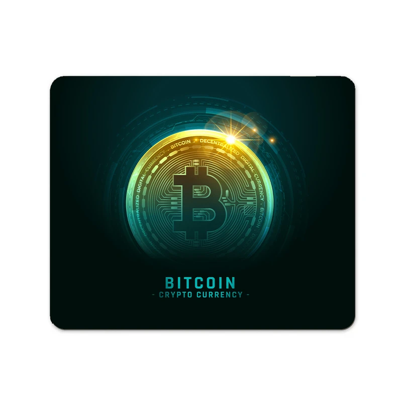 ماوس پد پاد آفرین مدل بیت کوین کریپتو فارکس ترید ارزدیجیتال کد P321 سایز 19*24 سانتی متر