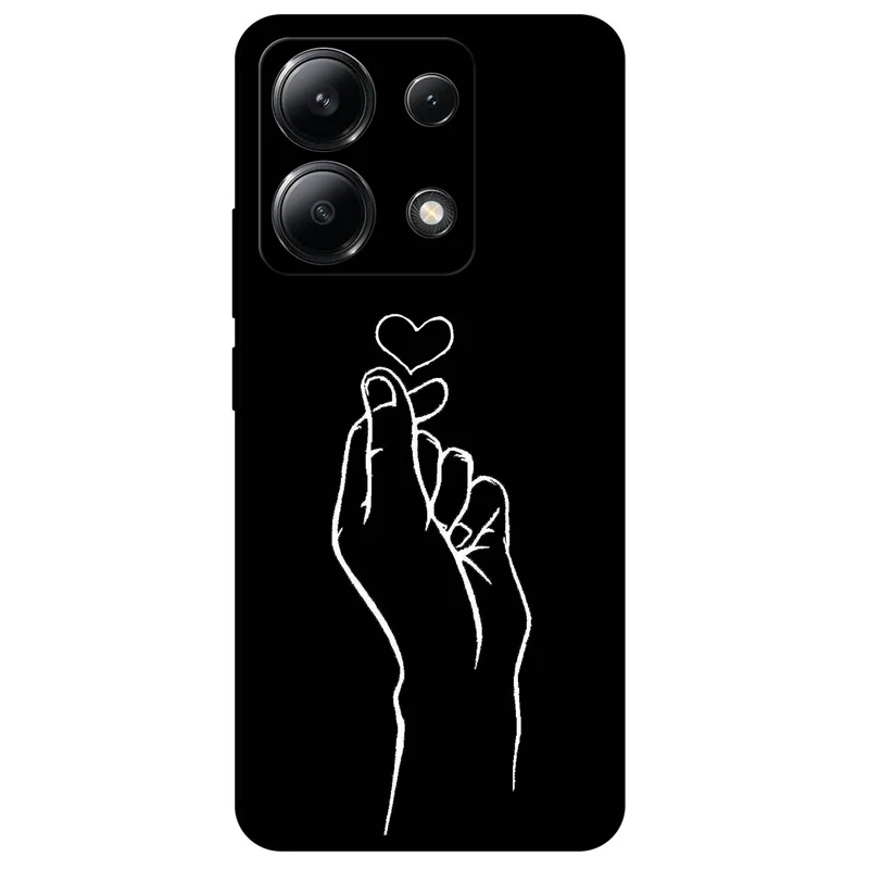 کاور مگافون طرح قلب مدل 7769 مناسب برای گوشی موبایل شیائومی Redmi Note 13 4G