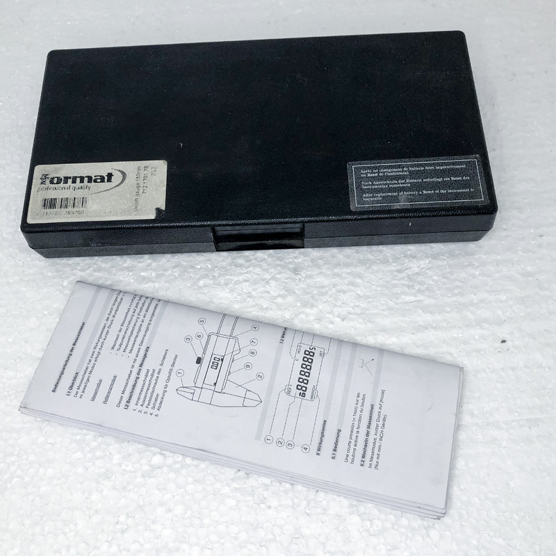 کولیس عمق سنج فرمت مدل S225 گستره 0 تا 150 میلیمتر