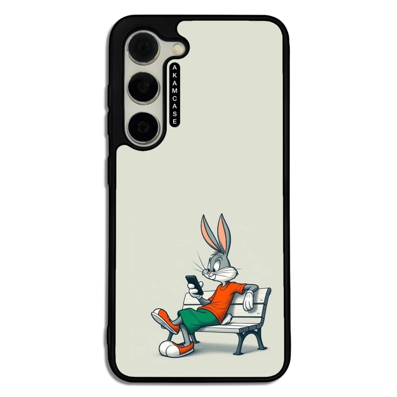 کاور آکام مدل AMC-WSGS23-BUNNY-27 مناسب برای گوشی موبایل سامسونگ Galaxy S23