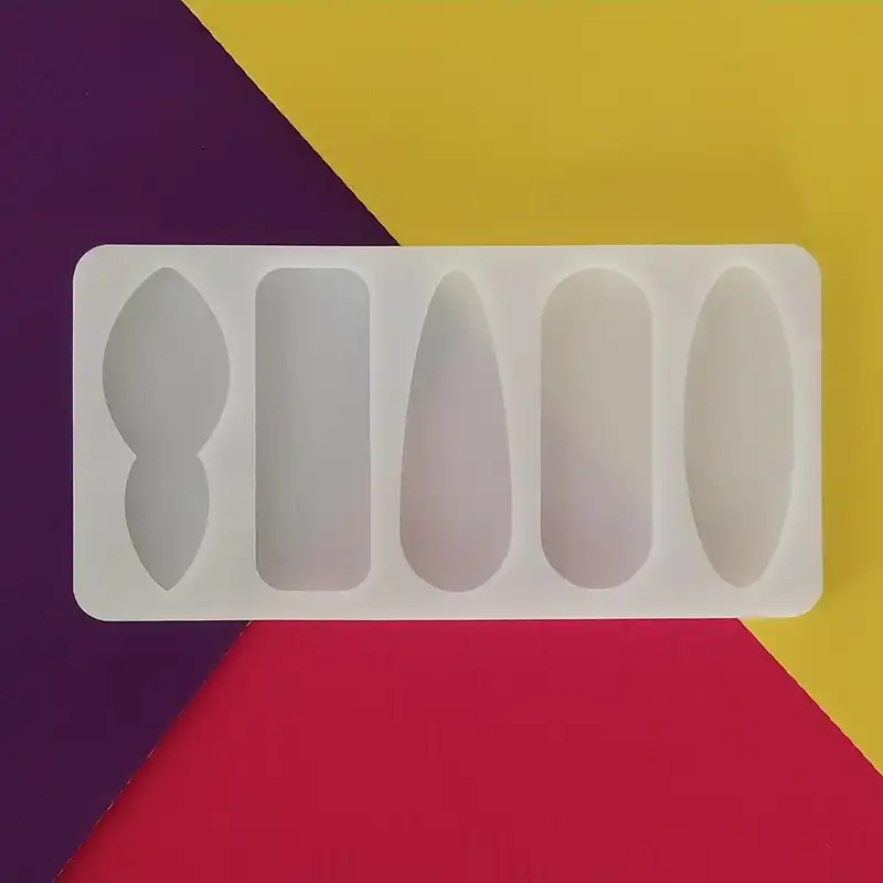 قالب رزین مدل گیره موی سر طرح ساده