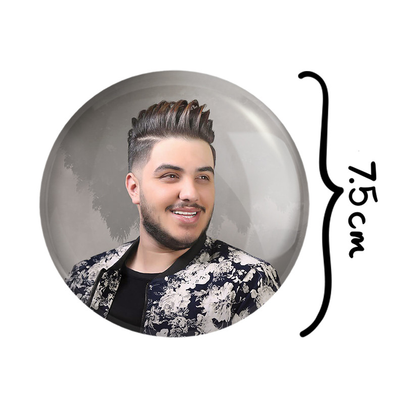 آینه جیبی خندالو طرح آرون افشار مدل تاشو کد 4020