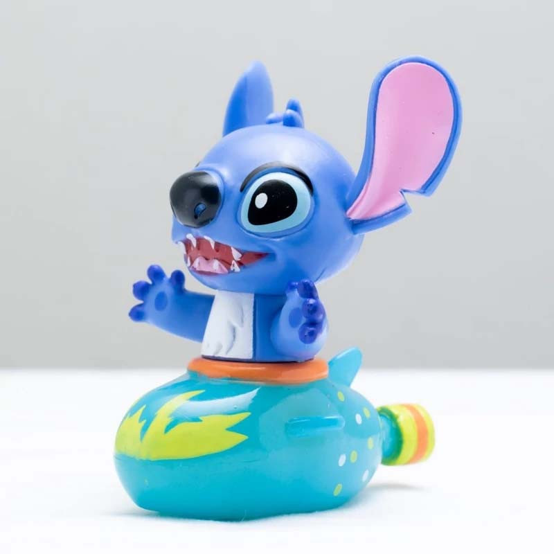 فیگور مدل استیچ چراغدار طرح سفینه ارتفاع 9 سانتی متر