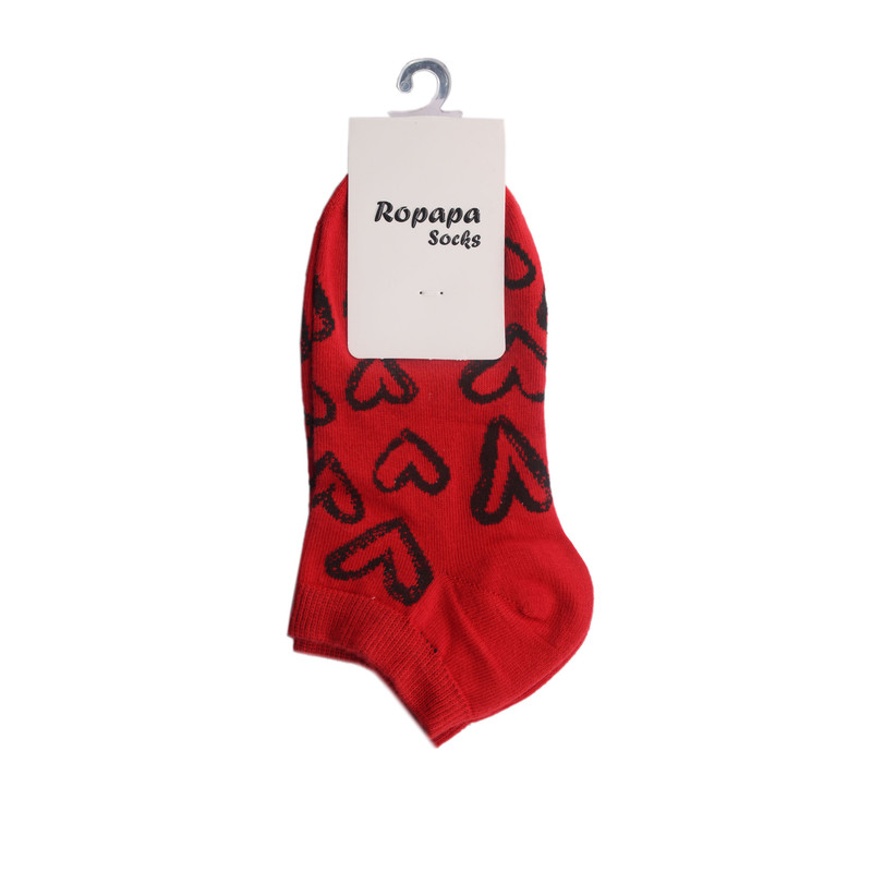 جوراب زنانه مدل قلبی