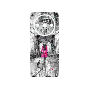 MAHOOT Collage of Catwalk Bridge Cover Sticker for Xiaomi Redmi A3