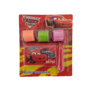 مهر مدل غلطکی طرح ماشین ها مجموعه 4 عددی به همراه استامپ