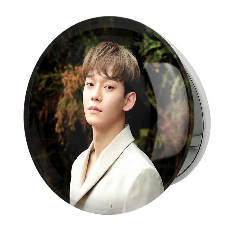 آینه جیبی خندالو طرح چن گروه اکسو EXO مدل تاشو کد 13346 