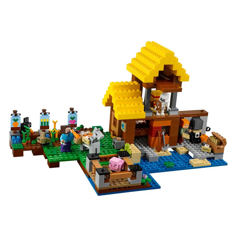 ساختنی 560 تکه آلوما مدل ماینکرافت کد 10813