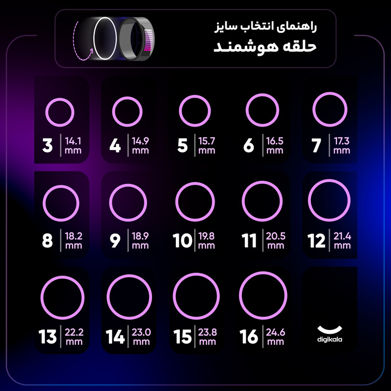 حلقه هوشمند تی سی اچ مدل iRing R20 رنگ طلایی