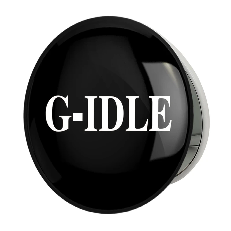 آینه جیبی خندالو طرح گروه جی آیدل GIdle مدل تاشو کد 19578 