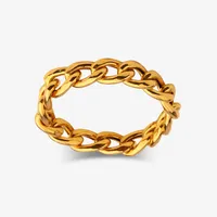 انگشتر طلا 18 عیار زنانه با طرح کارتیه مدل 0827 سایز 54