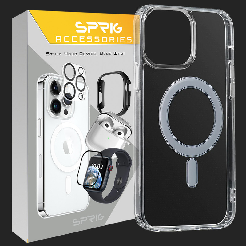 کاور مگسیف اسپریگ مدل MG-safe مناسب برای گوشی موبایل اپل Iphone 14 Pro max