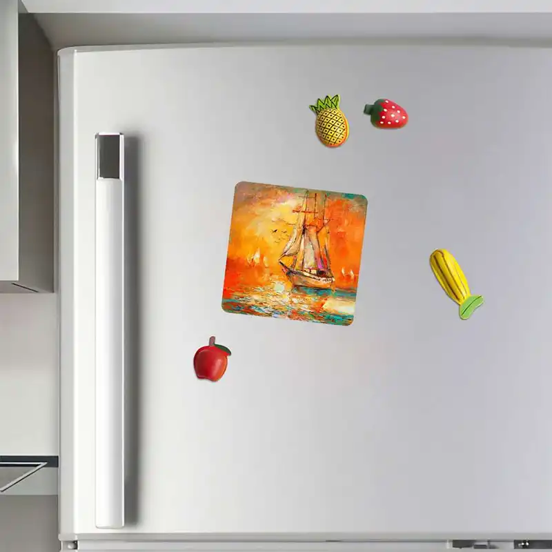مگنت طرح نقاشی رنگ روغن مدل mg10560