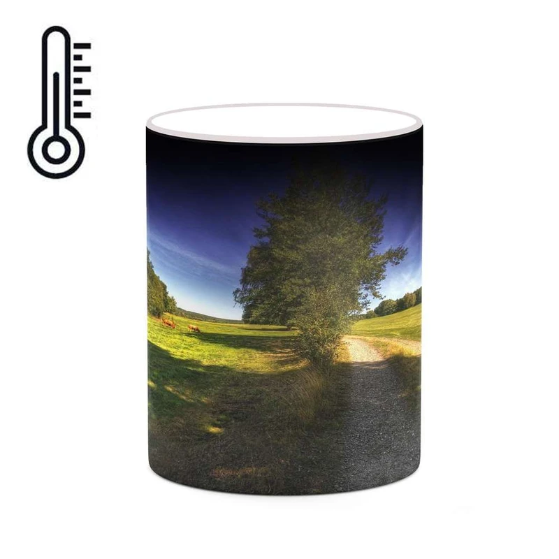 ماگ حرارتی کاکتی مدل منظره کد mgh20773