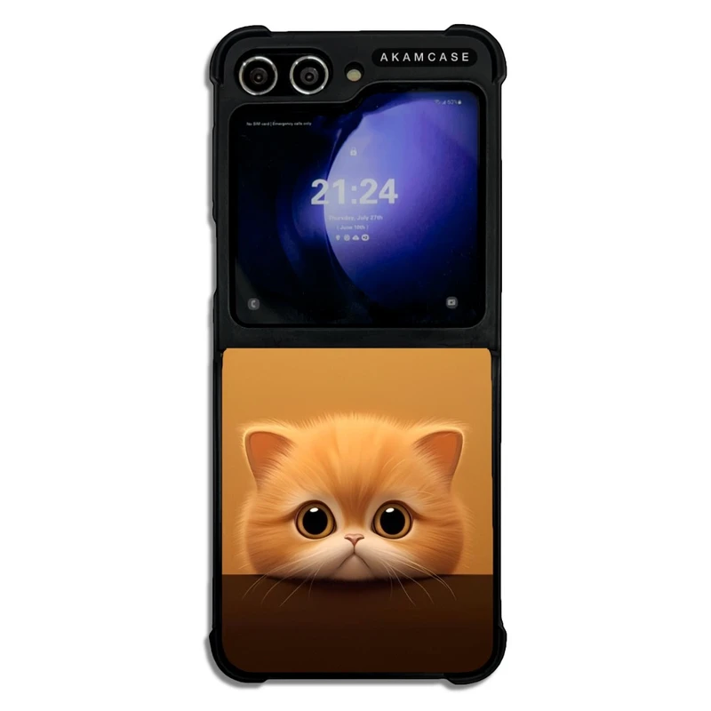 کاور آکام مدل AMCWSGZFLIP5-CATS16 مناسب برای گوشی موبایل سامسونگ Galaxy Z Flip 5