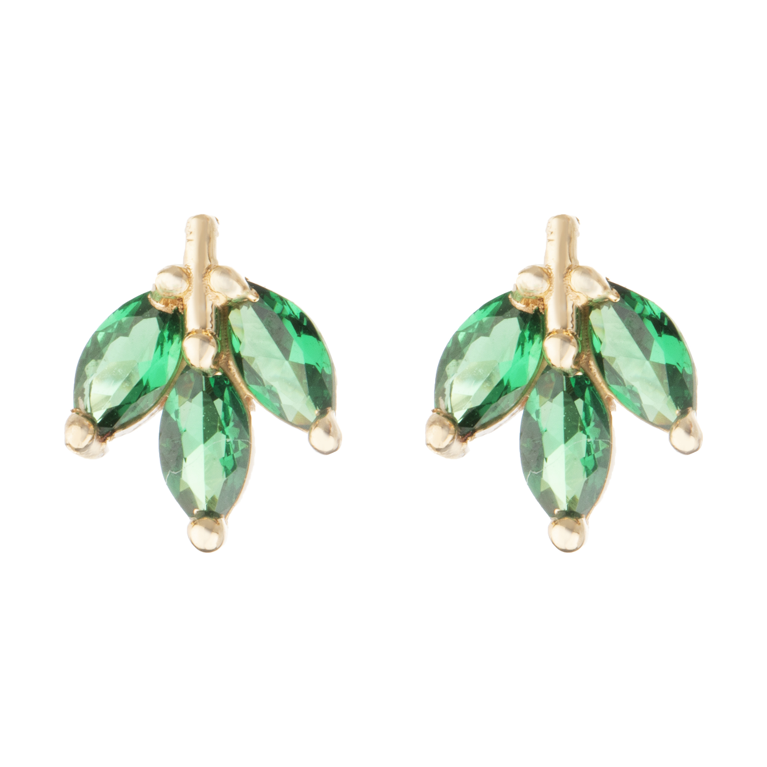 گوشواره طلا 18 عیار زنانه گالری روبی مدل 21096145