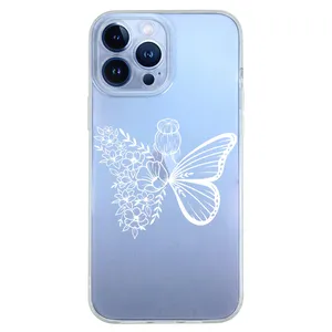 Megafone Butterfly Girl C53-W Cover For Apple iPhone 14 Pro Max