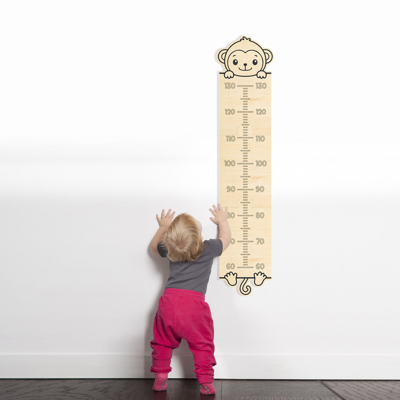 متر اندازه گیری کودک مدل میمون