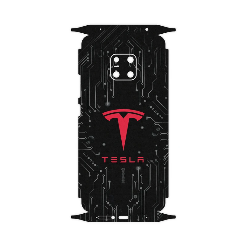 برچسب پوششی ماهوت مدل Full skin-TESLA-Motors مناسب برای گوشی موبایل هوآوی Mate 20 Pro