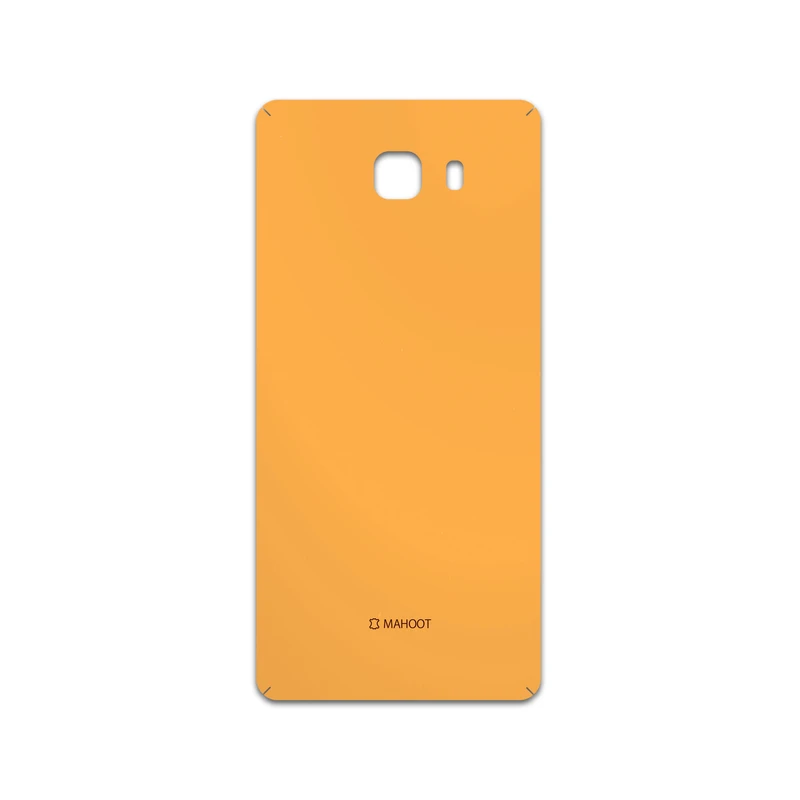 برچسب پوششی ماهوت مدل Matte-Orange مناسب برای گوشی موبایل سامسونگ Galaxy C9 Pro