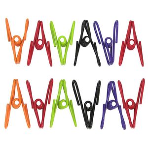 نقد و بررسی گیره لباس مدل رنگی بسته 12 عددی توسط خریداران