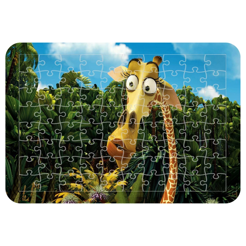 پازل 54 تکه مدل CHB1932 طرح انیمیشن حیوانات ماداگاسکار