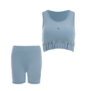 ست تاپ و شلوارک ورزشی زنانه مدل MDSS-CH3293