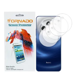 محافظ لنز تورنادو مدل نانوگلس مناسب برای گوشی موبایل شیائومی Redmi 14C بسته 5 عددی