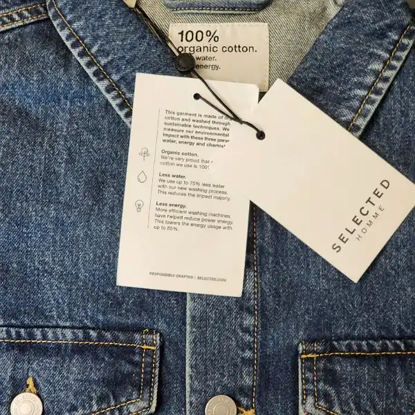 کت جین مردانه سلکتد مدل 16077249