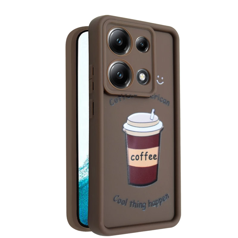 کاور مدل Caffista مناسب برای گوشی موبایل شیائومی Poco M6 Pro 4G / Redmi Note 13 Pro 4G