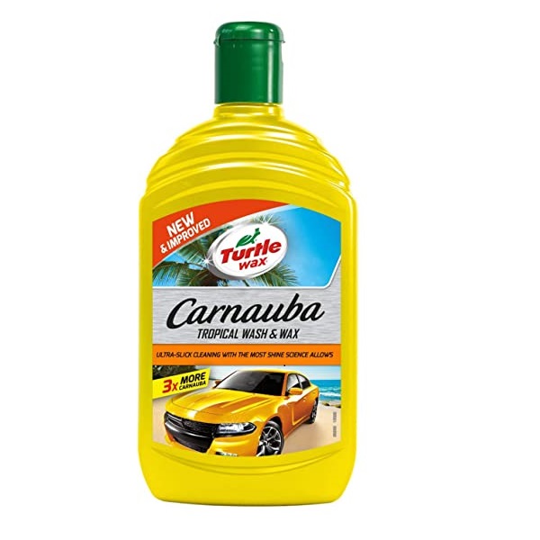 شامپو تمیز و براق کننده بدنه خودرو ترتل وکس مدل کارناوبا حجم 500 میلی لیتر