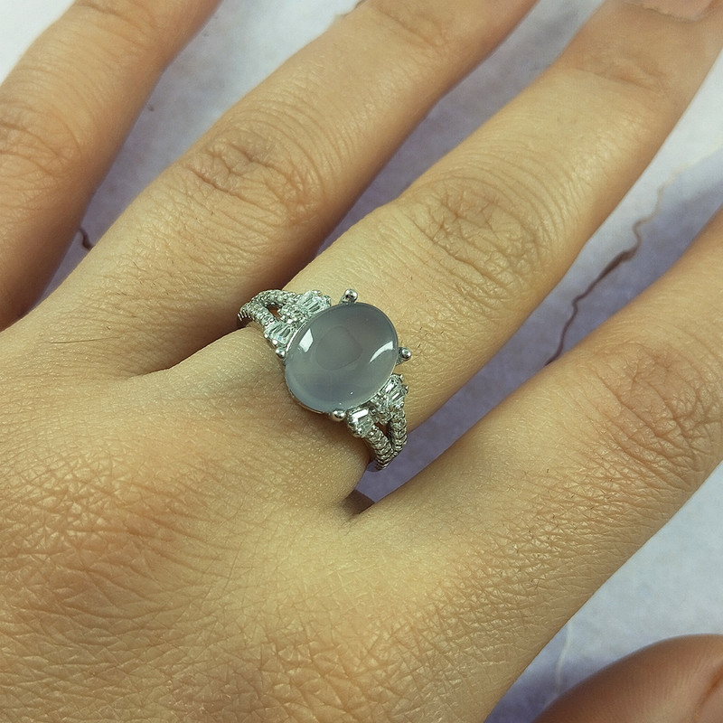 انگشتر نقره زنانه سلین کالا مدل عقیق یمنی کد 71