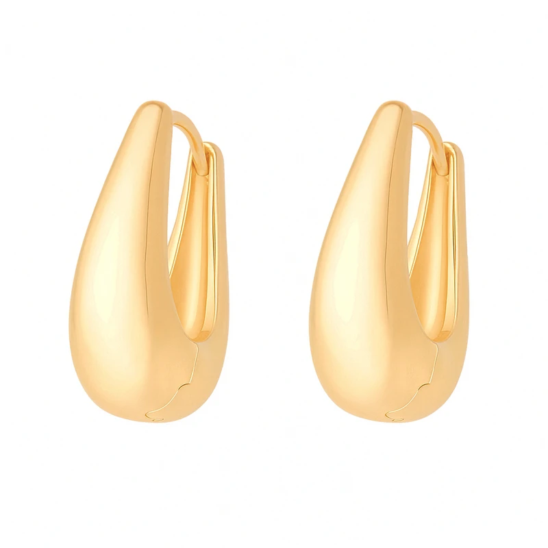 گوشواره حلقه ای زنانه ژوپینگ مدل AAC1163