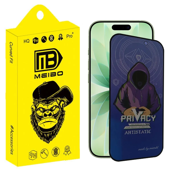 محافظ صفحه نمایش حریم شخصی میبو مدل Antistatic Force مناسب برای گوشی موبایل اپل IPHONE 17 Pro