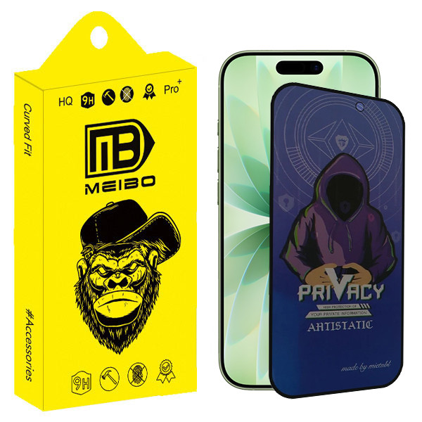 محافظ صفحه نمایش حریم شخصی میبو مدل Antistatic Force مناسب برای گوشی موبایل اپل IPHONE 17 Pro