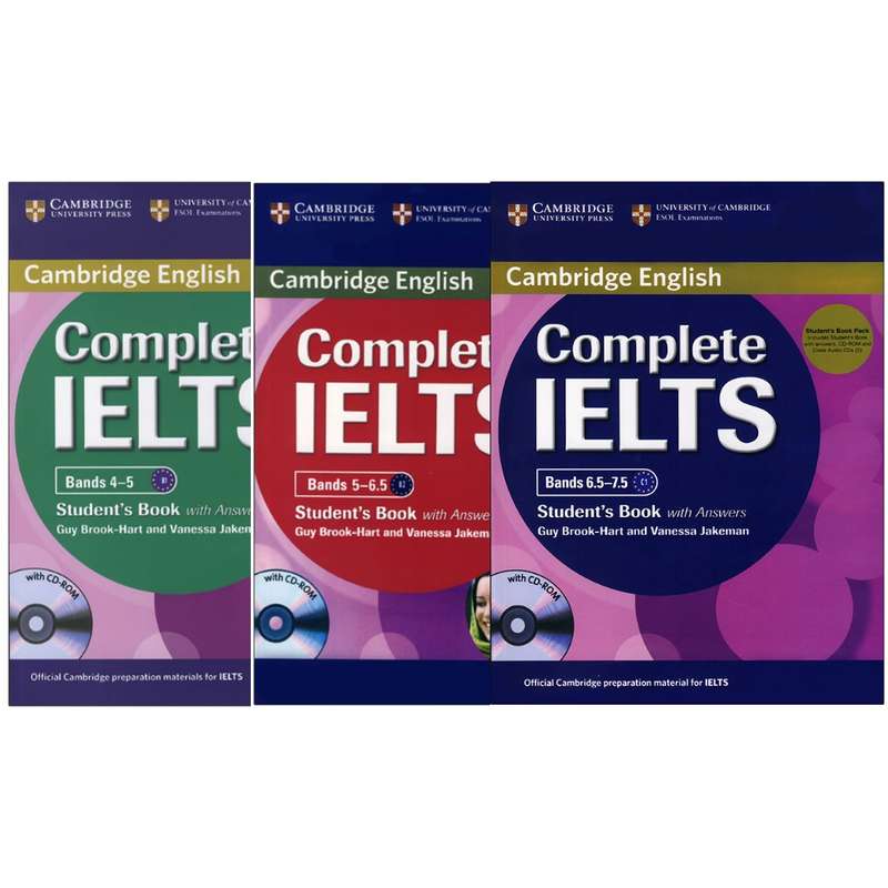 کتاب Cambridge English Complete IELTS اثر Guy Brook-Hart and Vanessa Jakeman انتشارات کمبریج 3 جلدی