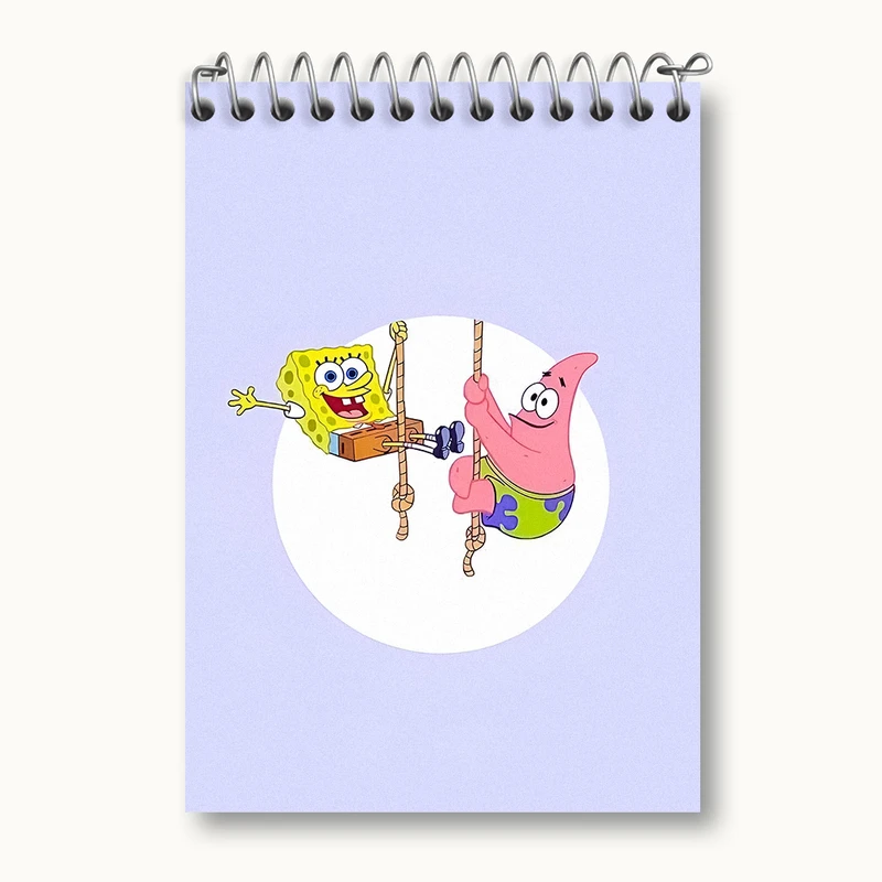 دفتر یادداشت 50 برگ خندالو طرح باب اسفنجی و پاتریک کد N3384