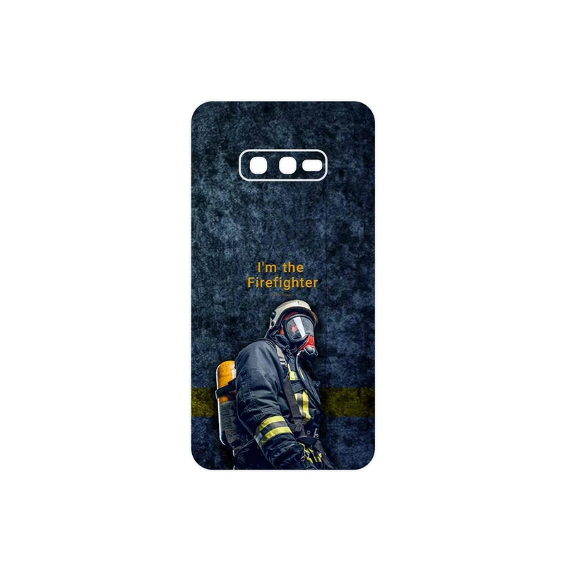 برچسب پوششی ماهوت مدل Firefighter مناسب برای گوشی موبایل سامسونگ Galaxy S10e