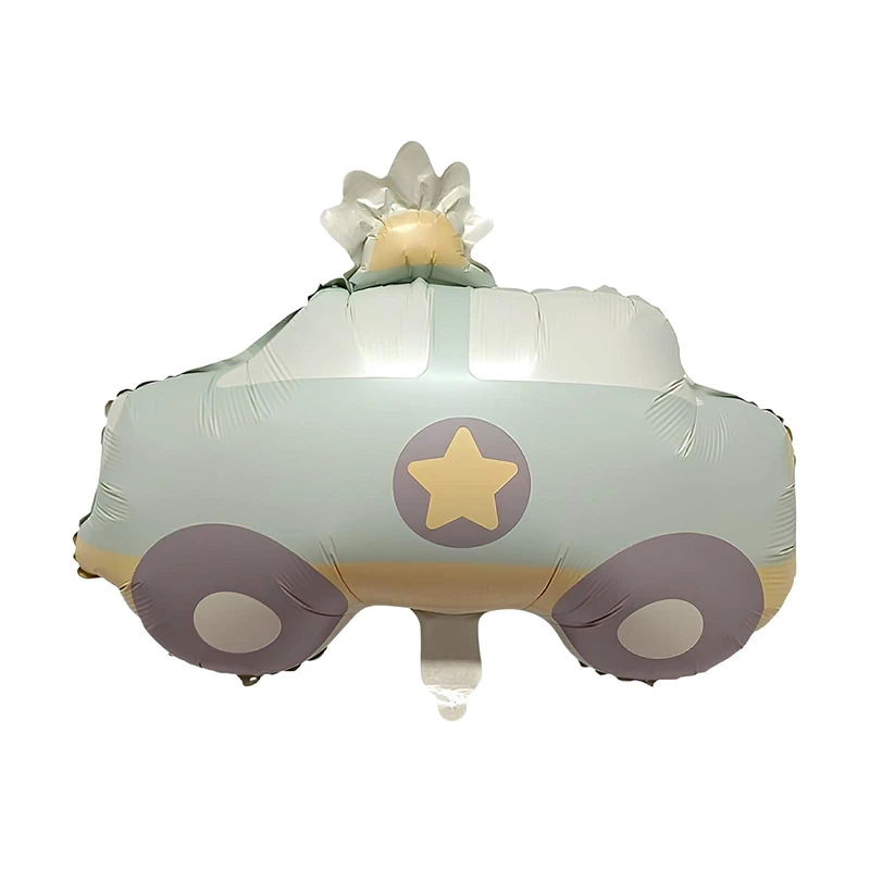 بادکنک فویلی مدل ماشین پلیس کد kp98