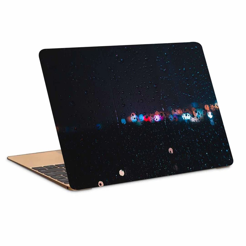 استیکر لپ تاپ طرح glass drops macroکد N-274مناسب برای لپ تاپ 15.6 اینچ