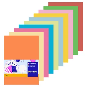 کاغذ رنگی A4 کارنیکا طرح 10 رنگ بسته 10 عددی