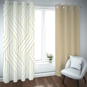 پرده مدل چاپی هازان سایز 300×150 سانتی متر 