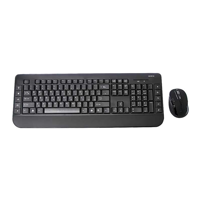 کيبورد و ماوس بی سیم مدل Silent HKCW140