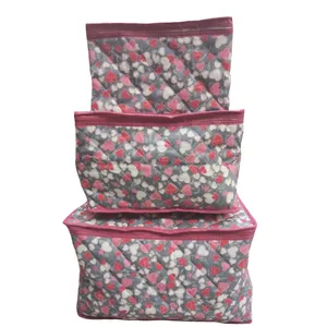 ساک لباس مدل قلب کد 70905 مجموعه 3 عددی