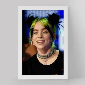 تابلو خندالو مدل بیلی آیلیش Billie Eilish کد 19151