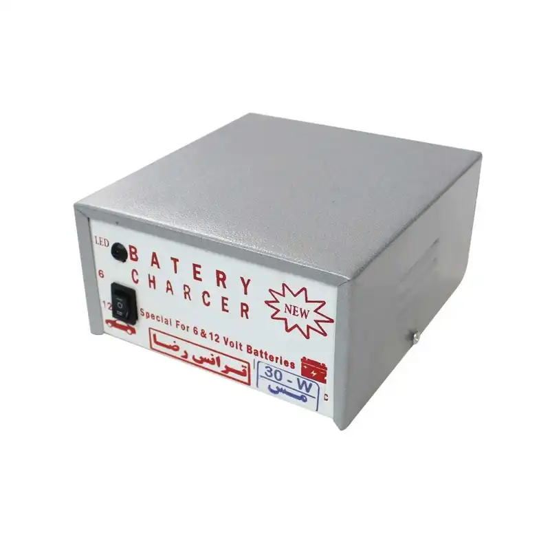 شارژر باتری خودرو ترانس رضا مدل 6-12ولت