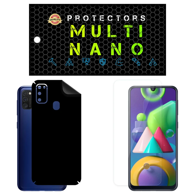 محافظ صفحه نمایش مولتی نانو مدل X-SFM مناسب برای گوشی موبایل سامسونگ Galaxy M21 به همراه برچسب پوششی