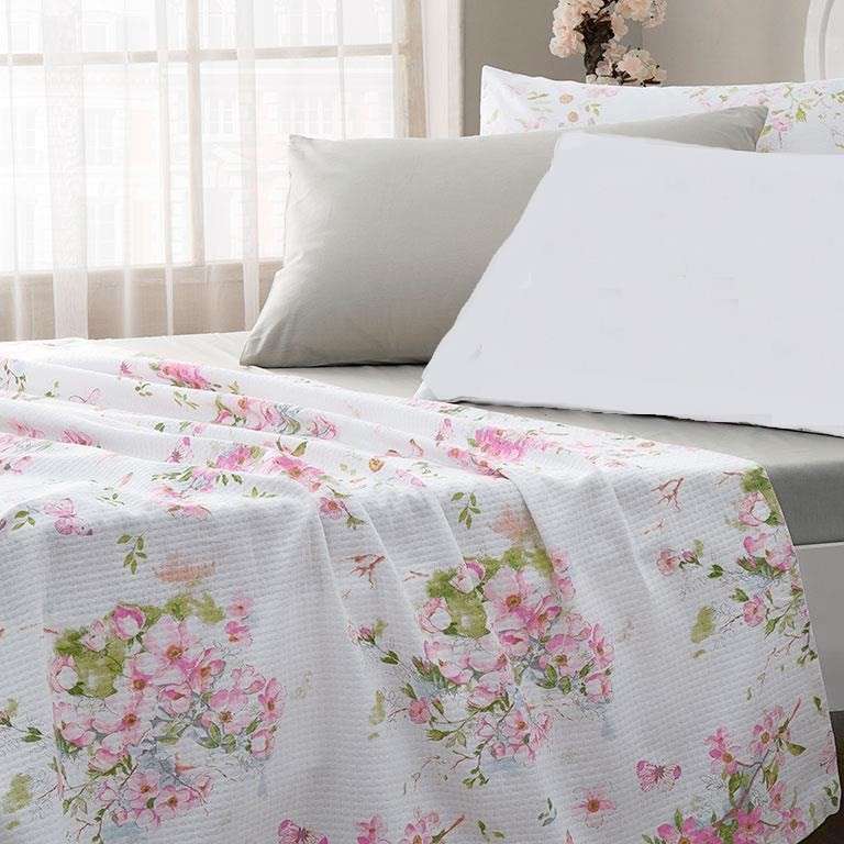 روتختی دو نفره انگلیش هوم مدل Sakura Garden سایز 220x200 سانتیمتر روتختی دو نفره انگلیش هوم مدل Sakura Garden سایز 220x200 سانتیمتر